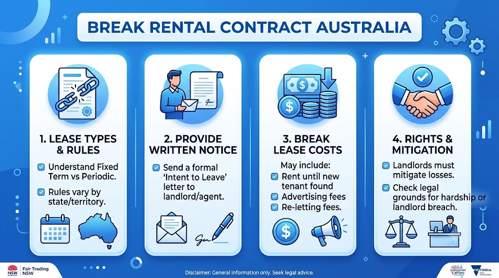 What Happens If You Break a Rental Contract in Australia (Break Rental Contract Australia)
